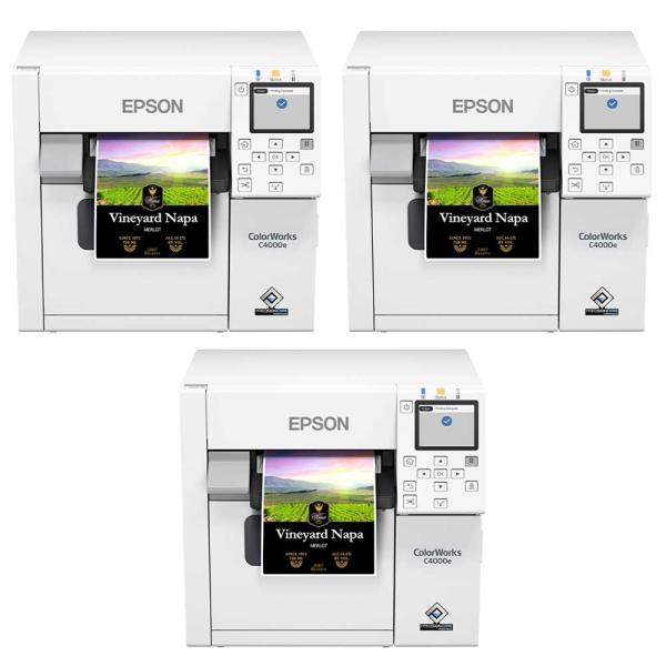 Epson ColorWorks C4000 3er Set