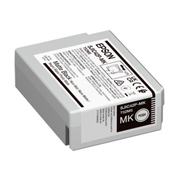 Tintenkartusche Epson C4000e schwarz matt